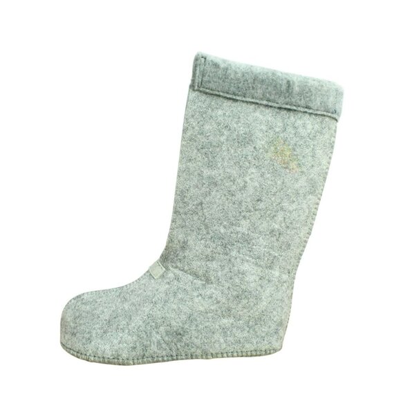 LL Bean Gray Wool Warm Replacement Boot Liner Inserts Size 12 - Picture 1 of 8